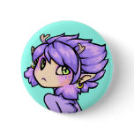 Chibi dragon girl button