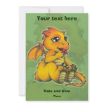 Chibi Dragon Personalized Announcements
