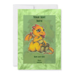 Chibi Dragon Personalized Announcement