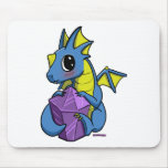 chibi dragon mousepad
