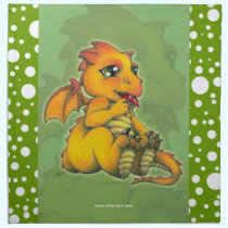 Chibi Dragon napkins