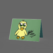 Chibi Easter CHICK cards