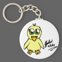 Chibi Easter CHICK keychains