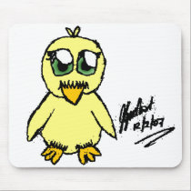 Chibi Easter CHICK mousepads
