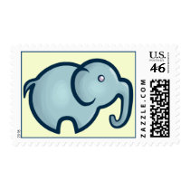 Chibi Elephant postage