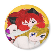 Chibi Friends Magnet