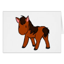 Chibi Horse Cards