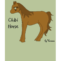 Chibi Horse t-shirts