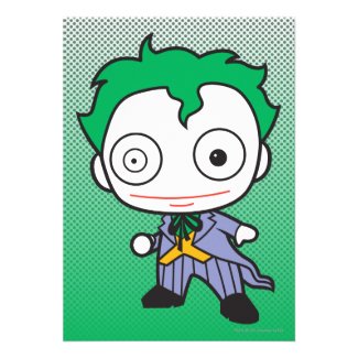 Chibi Joker Personalized Invitations