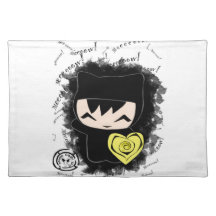 Chibi Kitty Place Mat