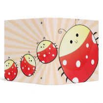 chibi ladybugs notebook binders by dooni_notebooks chibi ladybugs notebook binders