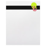 chibi magical mermaid 3 letterhead template