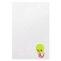 chibi magical mermaid 3 stationery