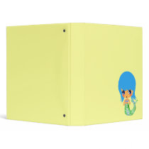 chibi magical mermaid blue hair binders by doonidesigns chibi magical mermaid blue hair binders