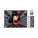 Chibi Mara Red postage