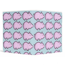 Chibi Pigs binders by Figbeater Chibi Pigs binders