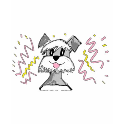 Chibi Schnauzer Tee Shirt by paint27