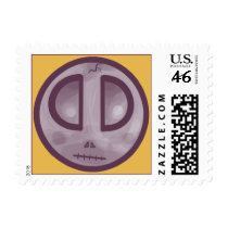 Chibi Skull Face postage