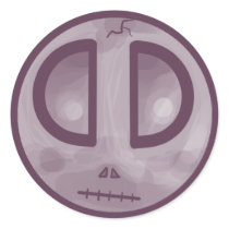 Chibi Skull Face stickers