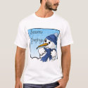 Chibi Snowman t-shirts by elledeegee Chibi Snowman t-shirts