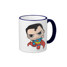 Chibi Superman Flying Mugs
