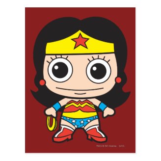 Chibi Wonder Woman Post Card