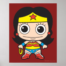 Chibi Wonder Woman Print
