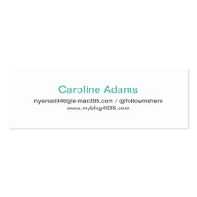 Chic and fashionable stylish ornate damask profile business card