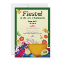 Chic and Fun Mexican Fiesta Party Invitation