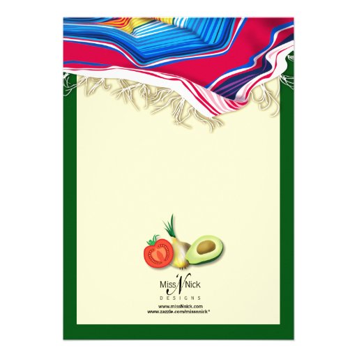 Chic and Fun Mexican Fiesta Party Invitation