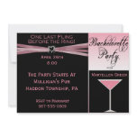 Chic Bachelorette Party Invitation invitations