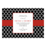 Chic Band General Party Invitation (Ruby)