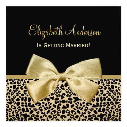 chic_black_and_gold_leopard_print_bridal_shower_invitation ...