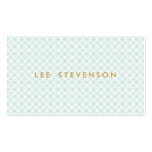 Chic Blue Business Card