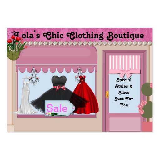 Chic  Boutique Business Cards