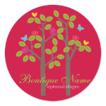 Chic Boutique Red BUSINESS OCCASION GIFT STICKER