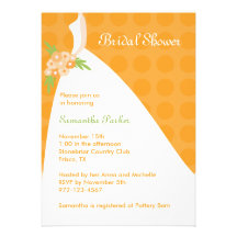 Chic Bridal Shower Invitation
