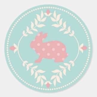 Chic Bunny Sticker B R