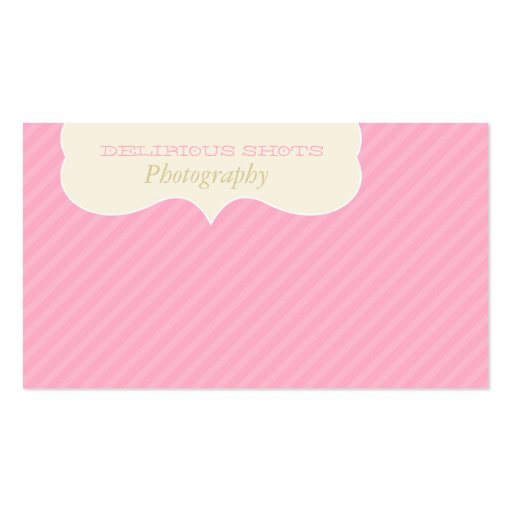 Chic Business Card Templates (front side)