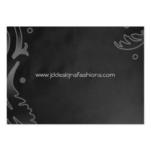 Chic Business Cards (back side)