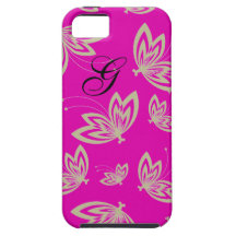 CHIC_CASE MATE IPHONE 5_VIBE_MOD BUTTERFLIES 186 iPhone 5 COVER