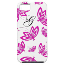 CHIC_CASE MATE IPHONE 5_VIBE_MOD BUTTERFLIES 222 iPhone 5 COVER