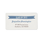 Chic Celebration Graduation Address Labels labels