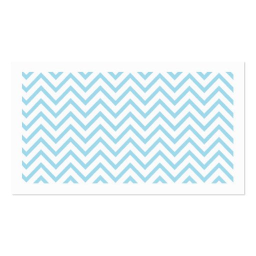 Chic Chevron Business Card (back side)