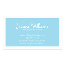Chic Chevron business cards
