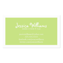 Chic Chevron business cards