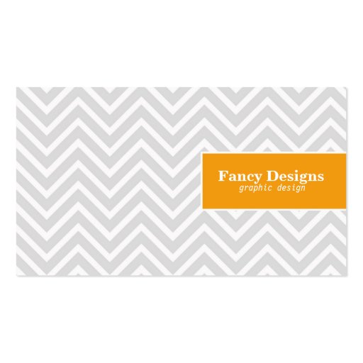 Chic Chevron Business Card Templates