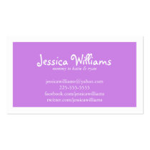 Chic Chevron business cards