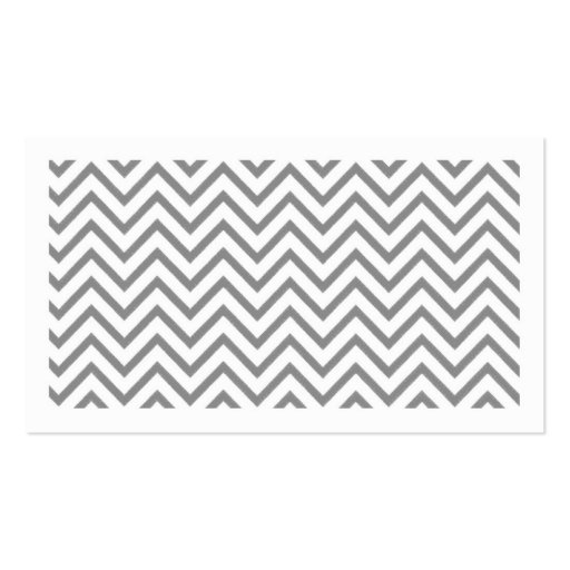 Chic Chevron Business Cards (back side)