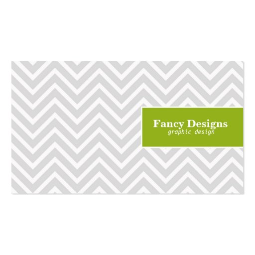 Chic Chevron Business Cards